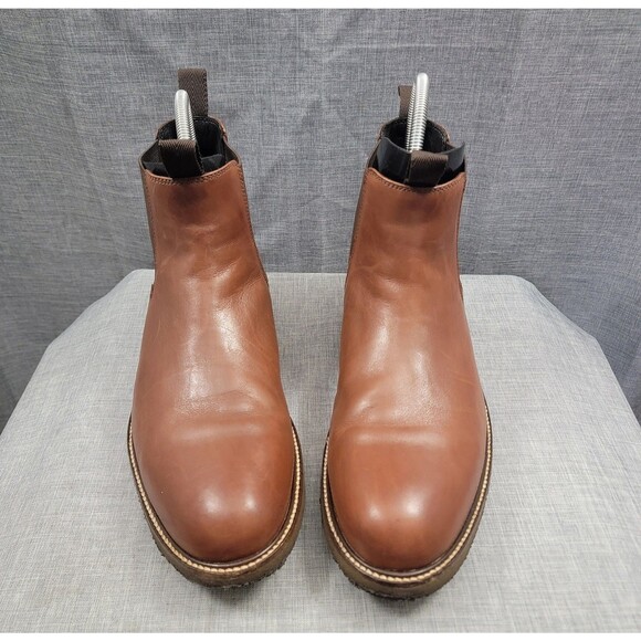 Onward Reserve Highland Leather Brown Chelsea Ankle Boots Men\'s SZ 11.5 main image 10